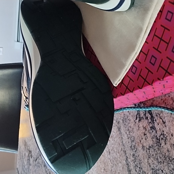 Tory Burch - Leather Color block Hiking boots - Picture 6 of 7